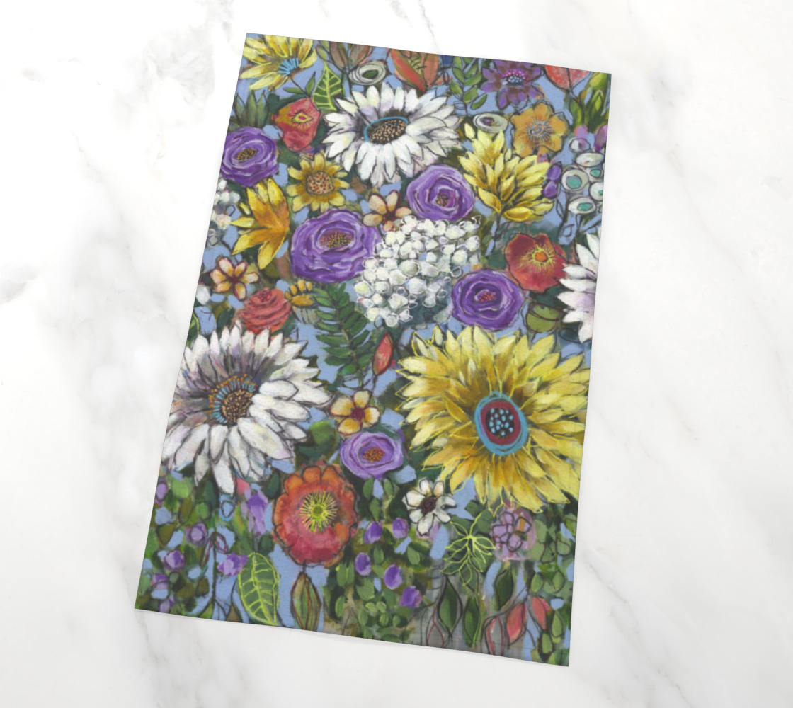 I CAN SEE CLEARLY NOW Tea Towel