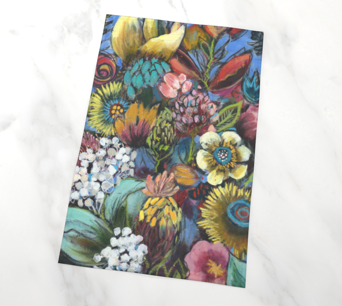 DESERT GEMS Tea Towel