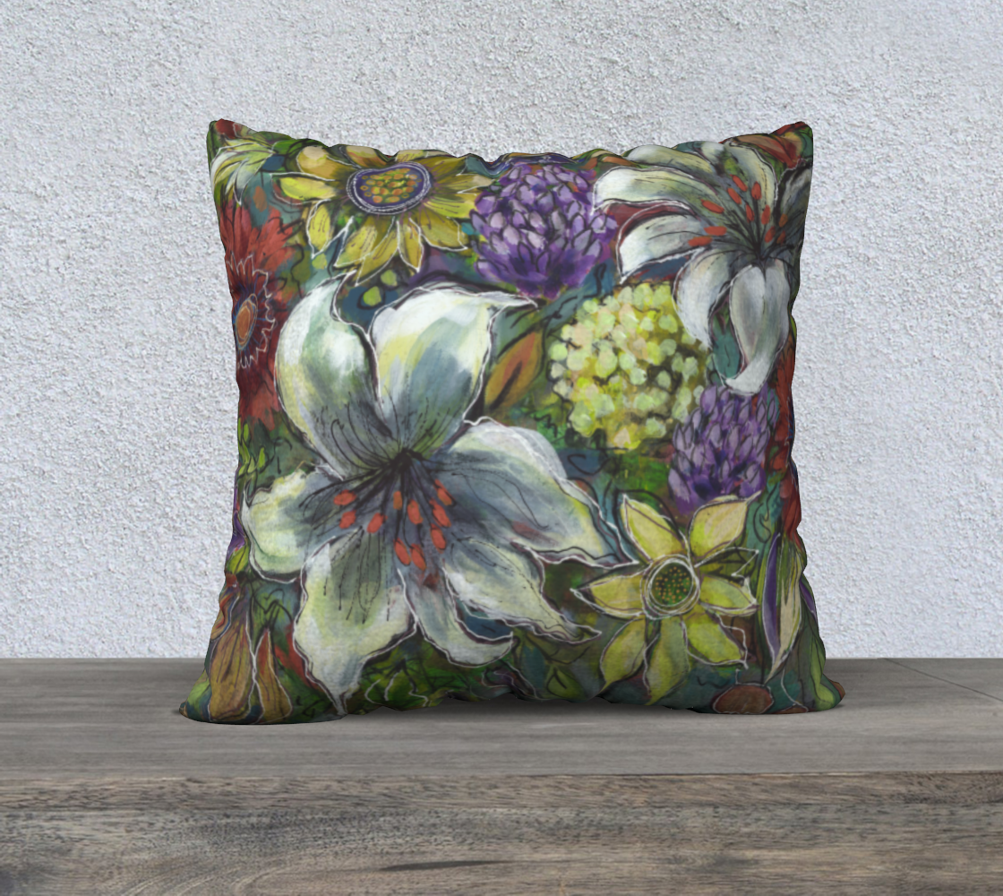 LET'S FLIRT! Pillow Cover 22" x 22"