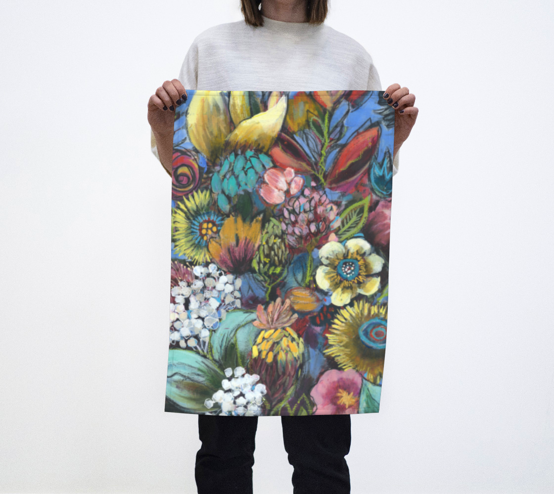 DESERT GEMS Tea Towel