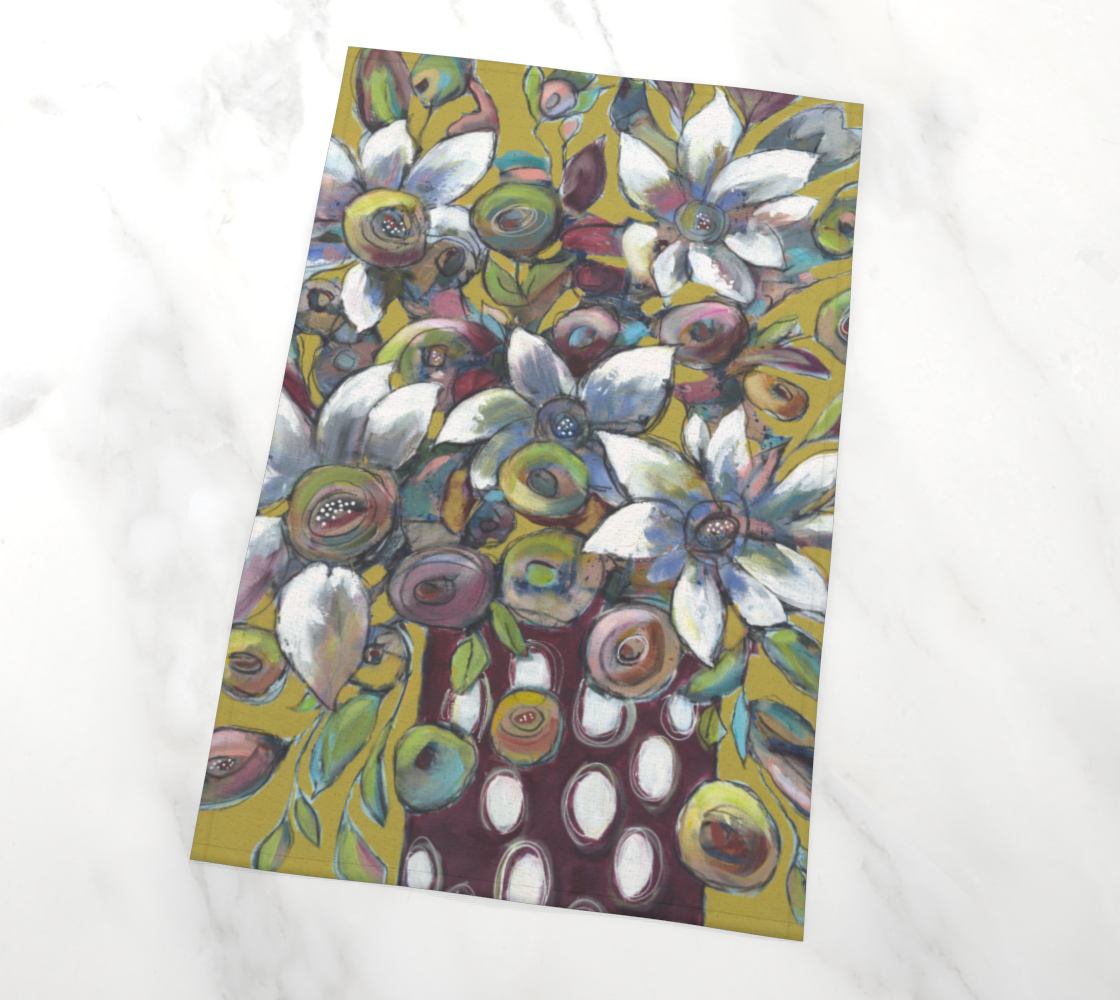 MUSTARD SEED Tea Towel