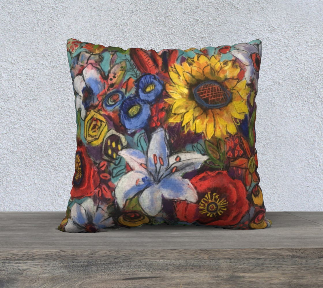 EASY DOES IT Pillow Cover 22" x 22"