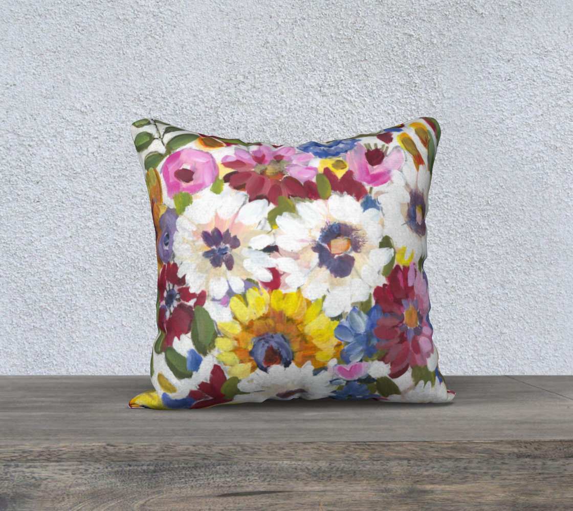 OOPSIE DAISY Pillow Cover 18" x 18"