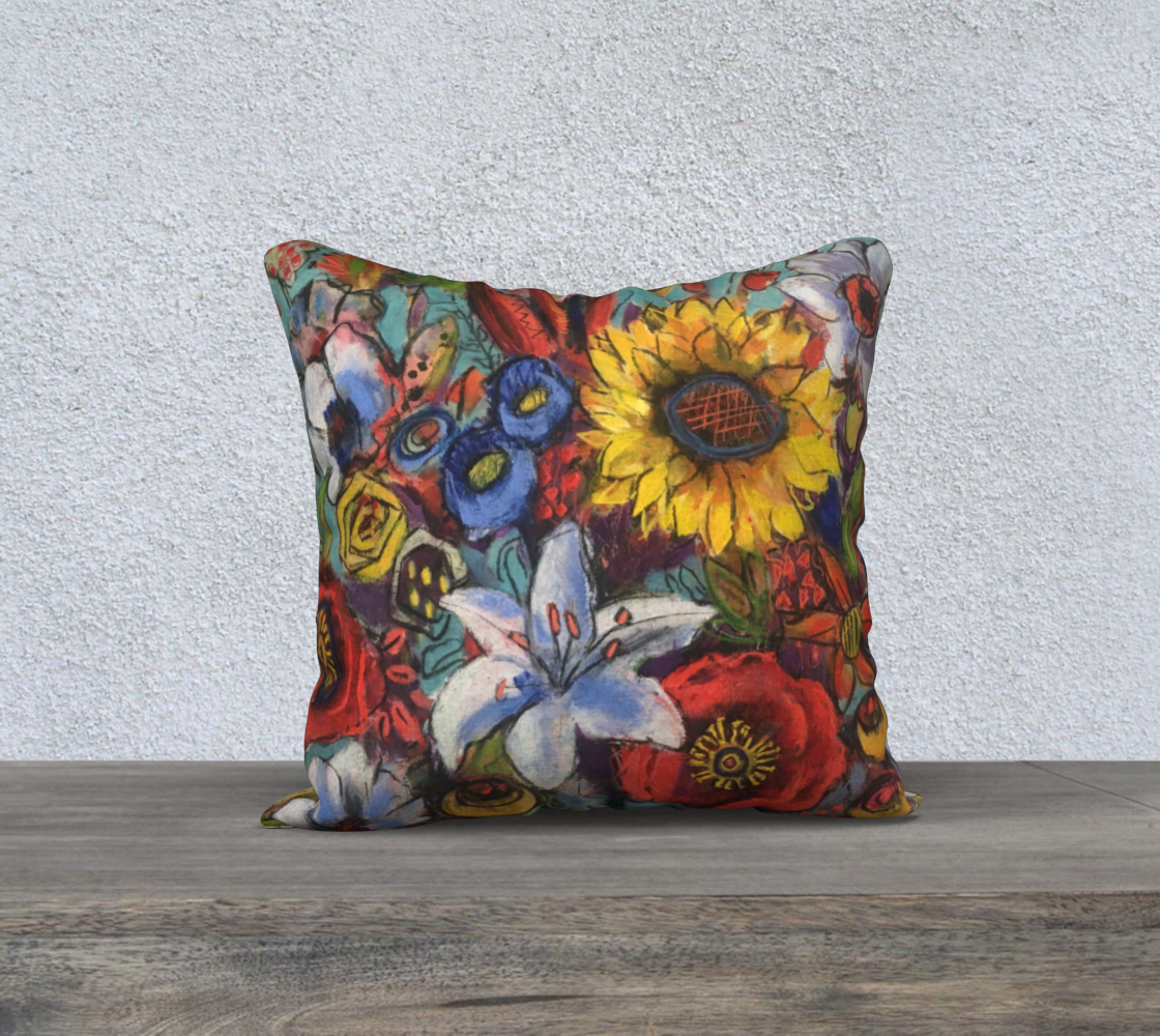 EASY DOES IT Pillow Cover 18" x 18"