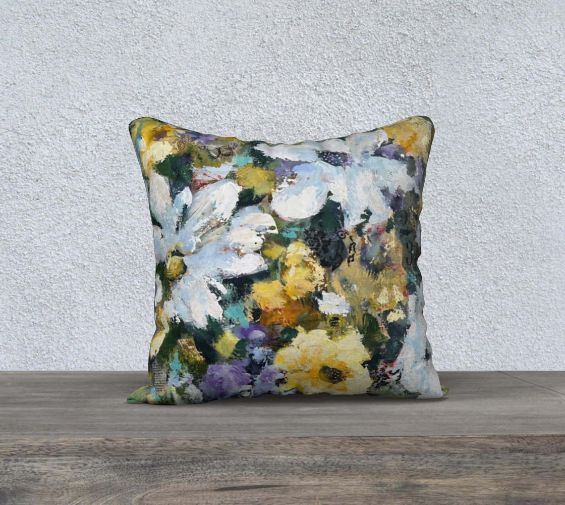 COTTAGE LIFE Pillow Cover 18" x 18"