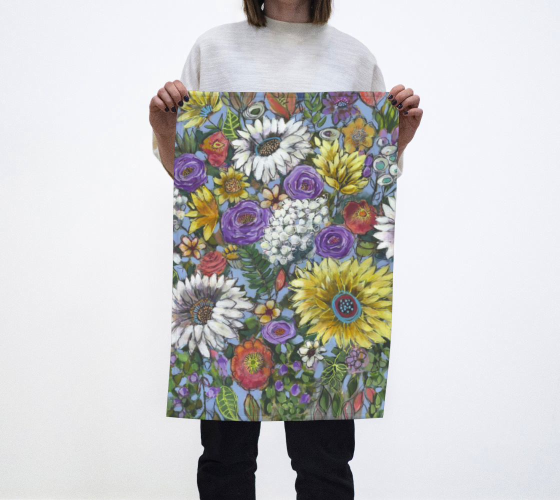 I CAN SEE CLEARLY NOW Tea Towel