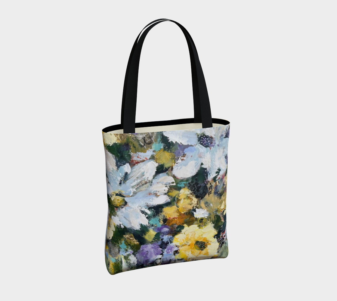 COTTAGE LIFE Tote Bag, lined.