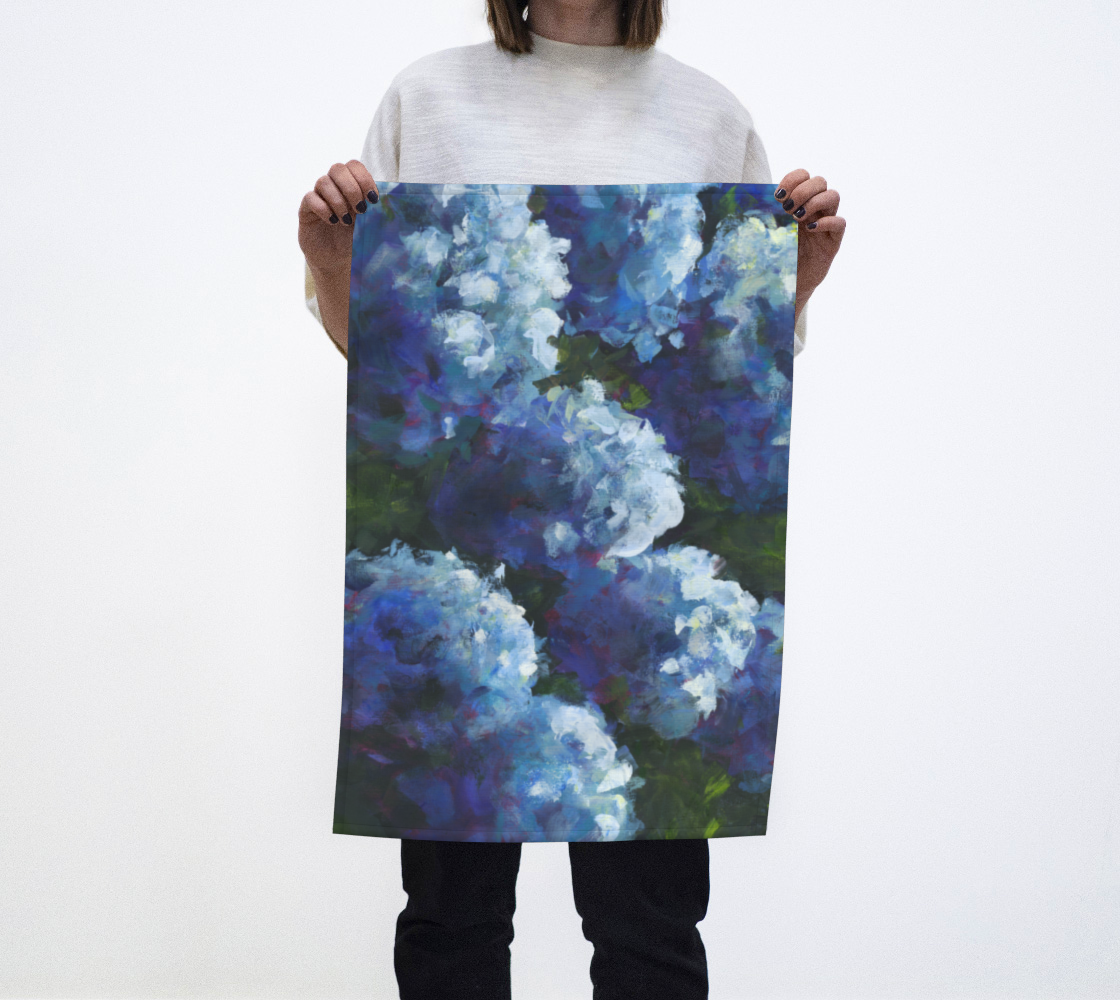 BLUE MOON Tea Towel