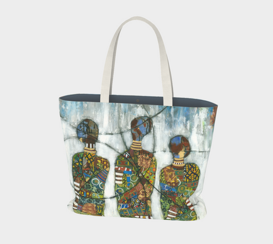 GREAT CIRCLES 1 Large tote
