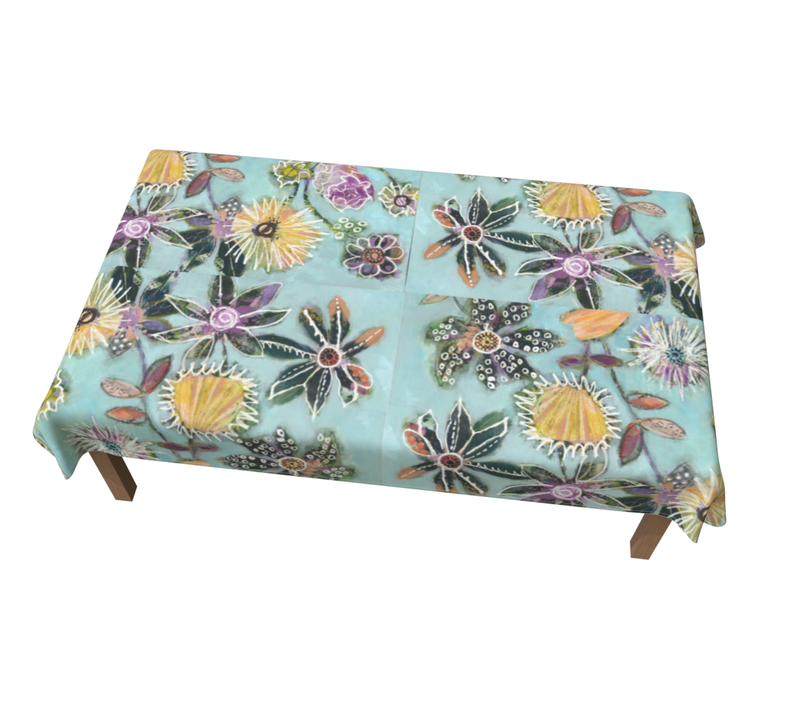 Whirl-A-Gig 1 tablecloth 60 x 90 inches