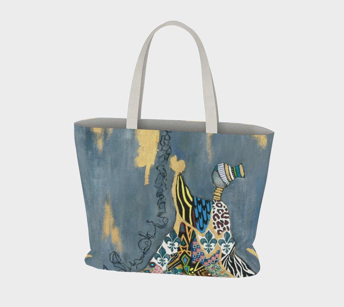 A little Prayer for Peace - Large Tote Bag