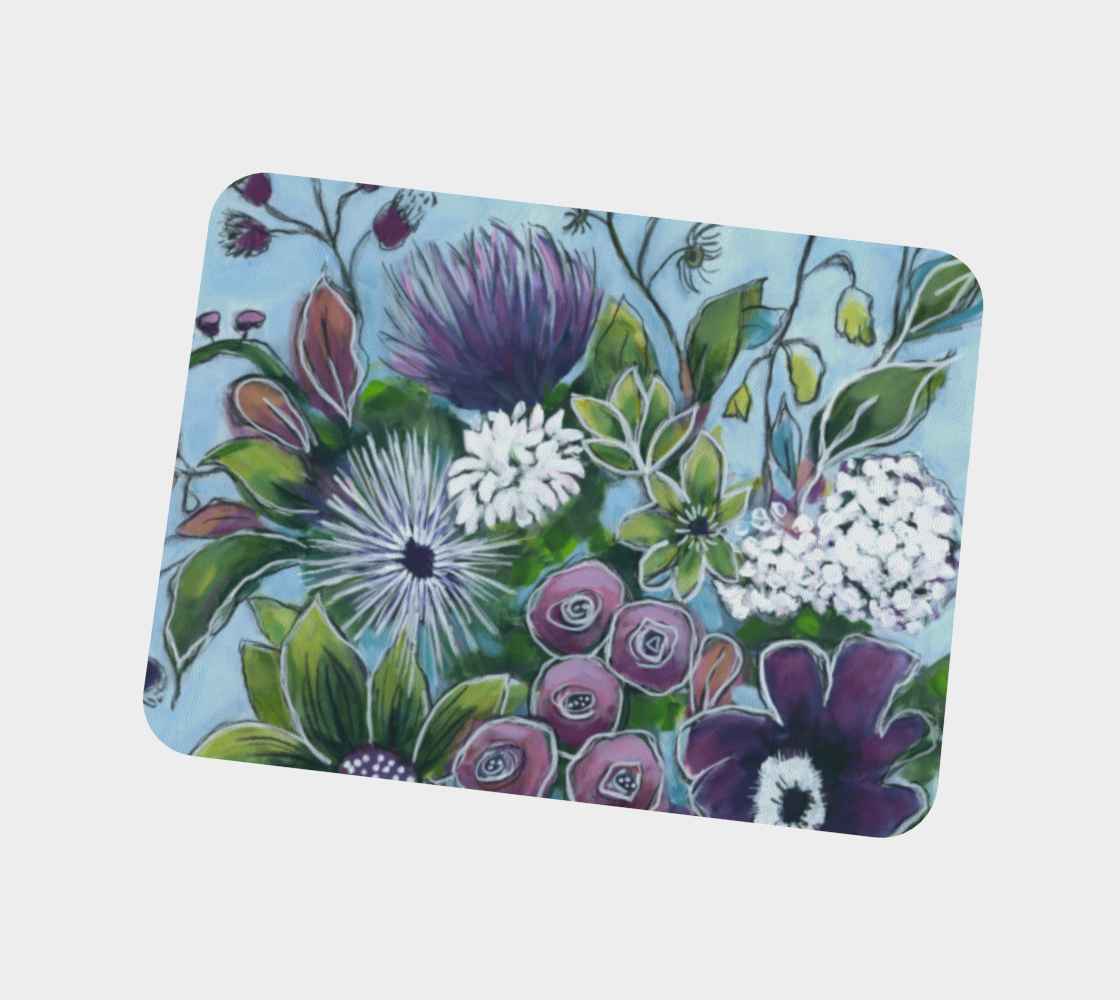 Passion Fruit Vegan Leather Placemat