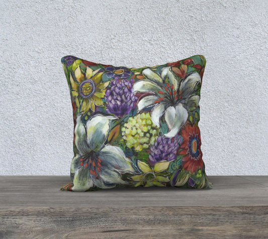 LET'S FLIRT! Pillow Cover 18" x 18"