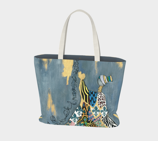 A little Prayer for Peace - Large Tote Bag