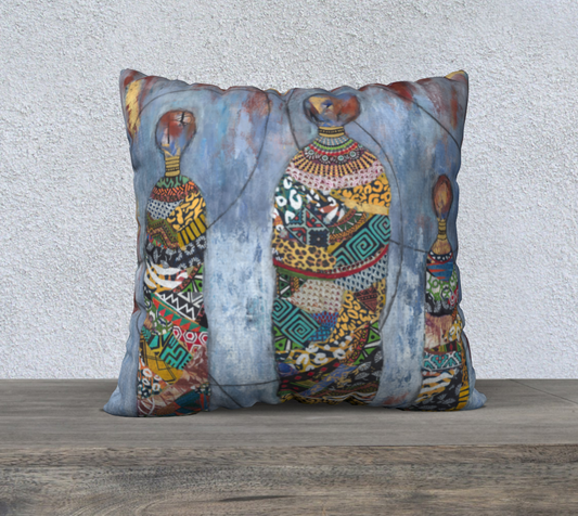 GREAT CIRCLES #2 Pillow Cover 22" x 22"