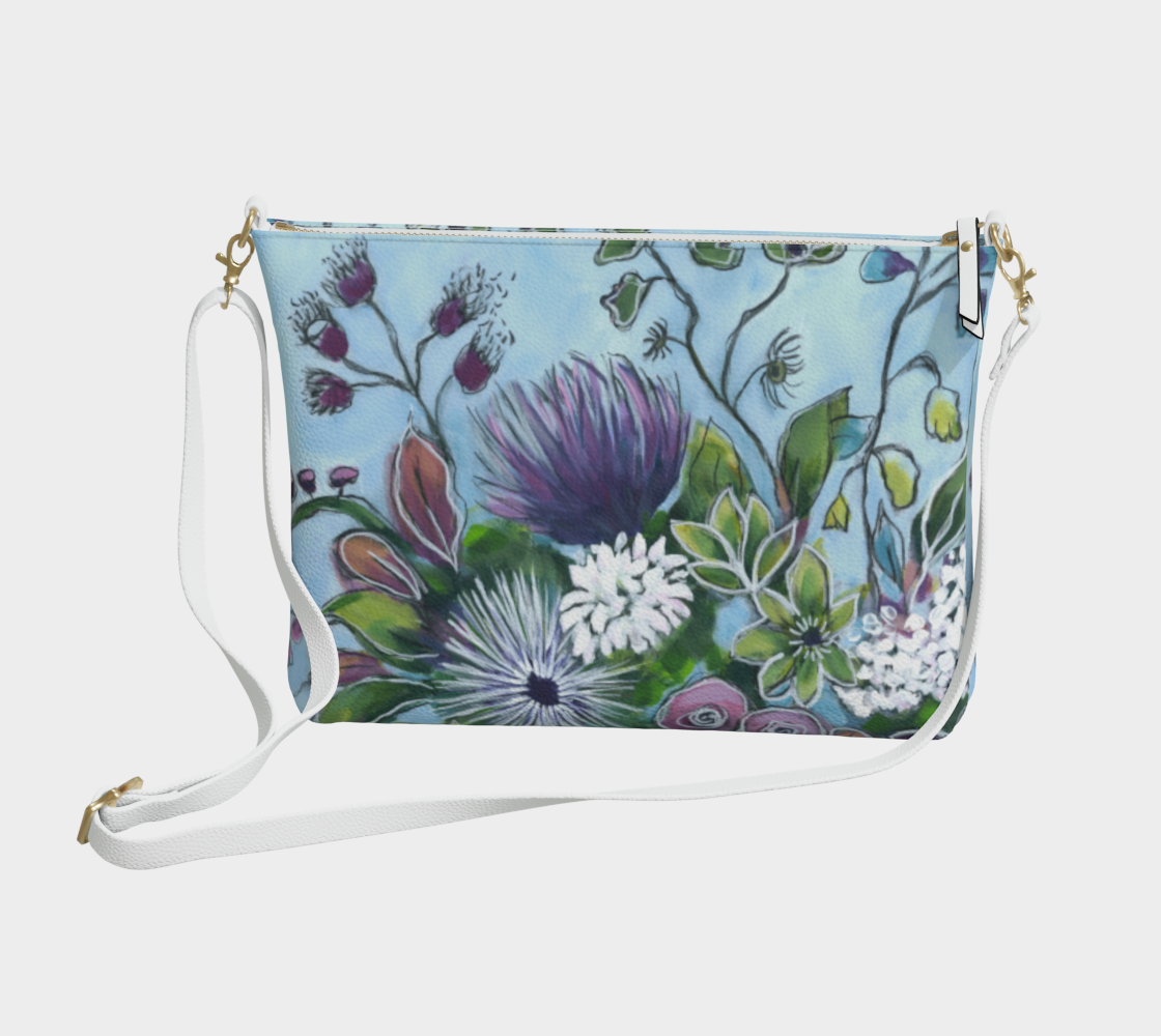 Passion Fruit Vegan Leather Crossbody Ourse