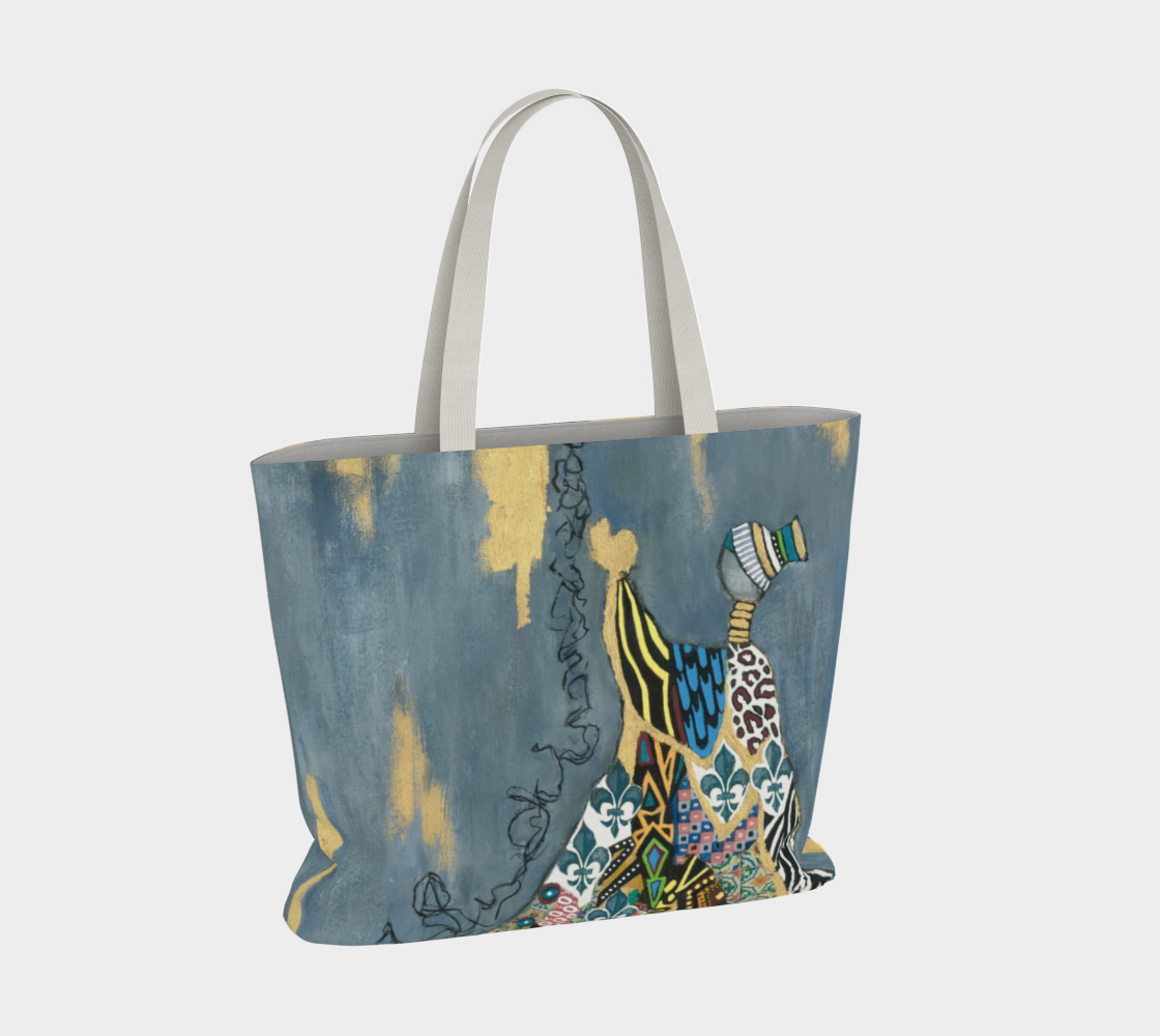 A little Prayer for Peace - Large Tote Bag