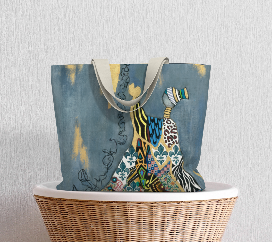 A little Prayer for Peace - Large Tote Bag