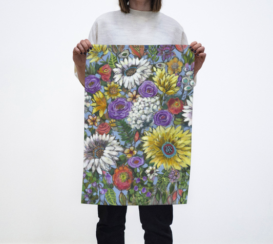I CAN SEE CLEARLY NOW Tea Towel