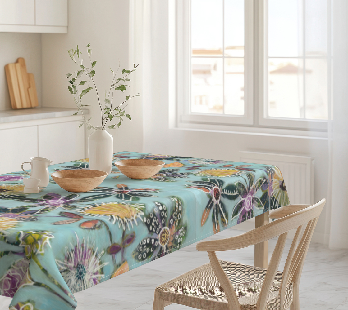 Whirl-A-Gig 1 tablecloth 60 x 90 inches