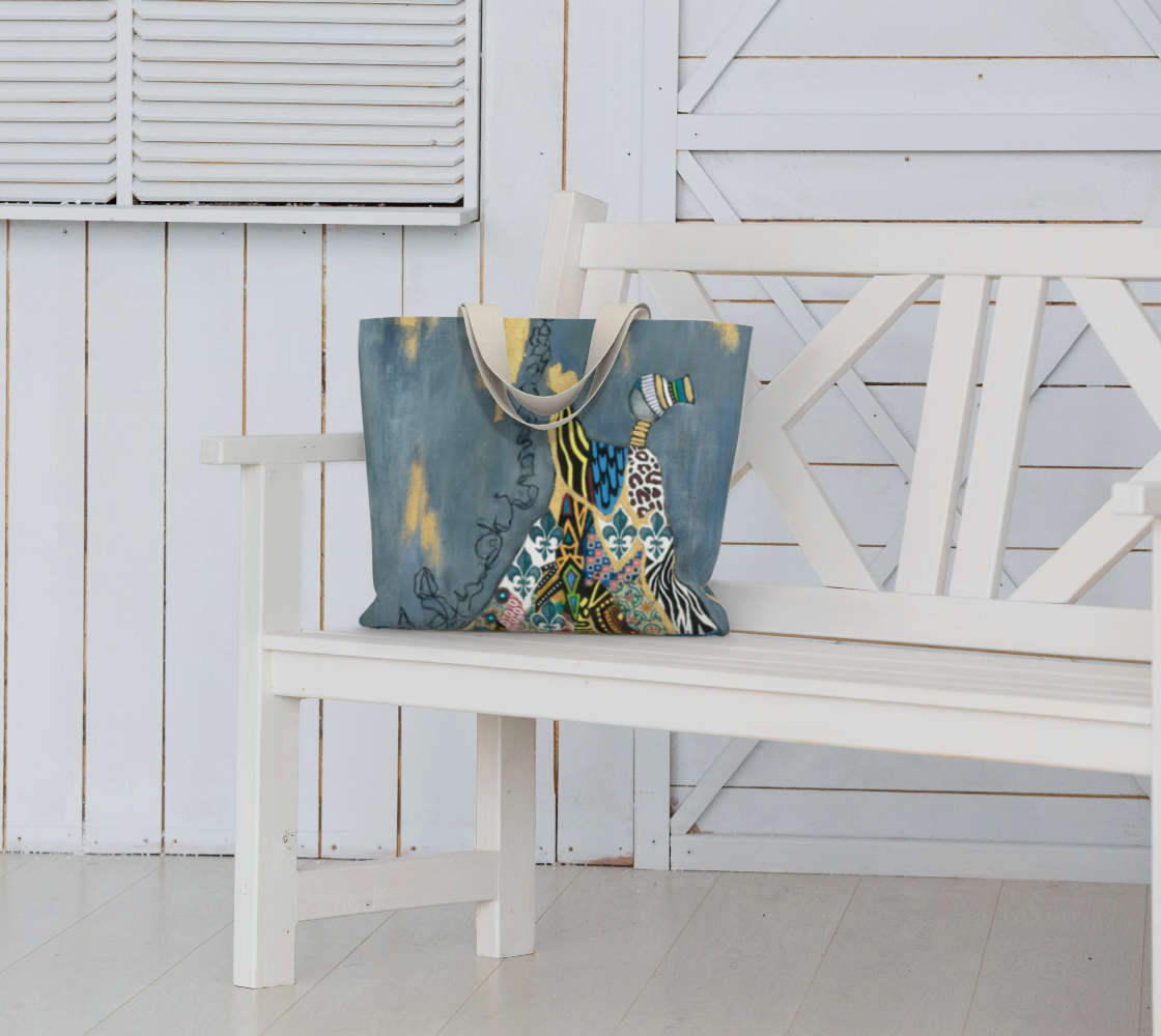 A little Prayer for Peace - Large Tote Bag