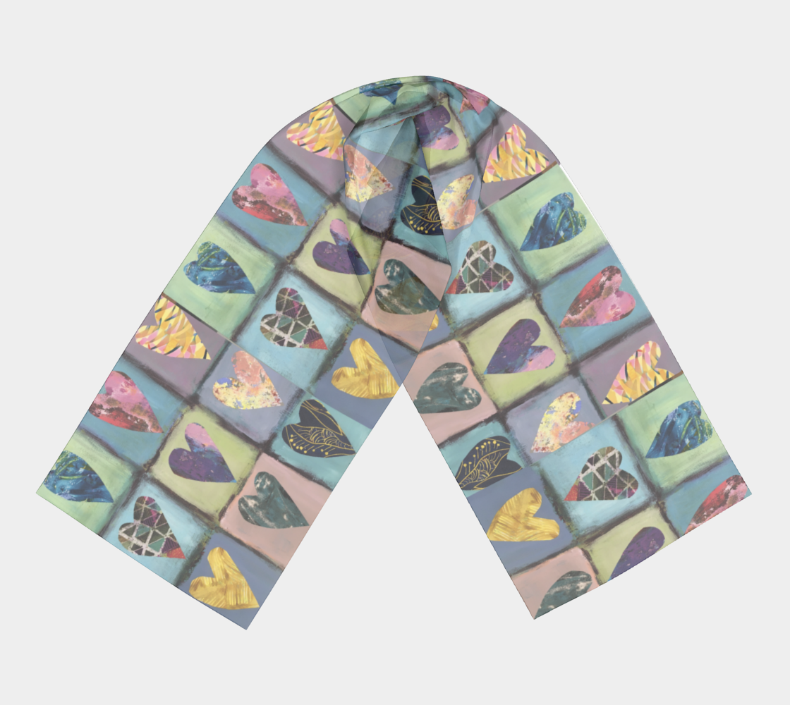 ALL MY HEARTS! Scarf