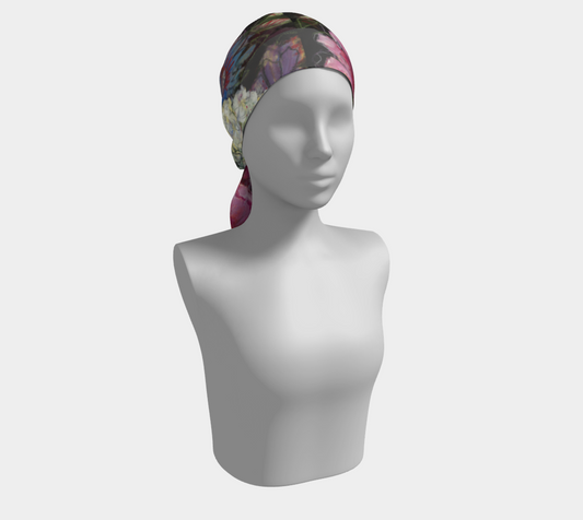 NIGHT BLOOMS Scarf