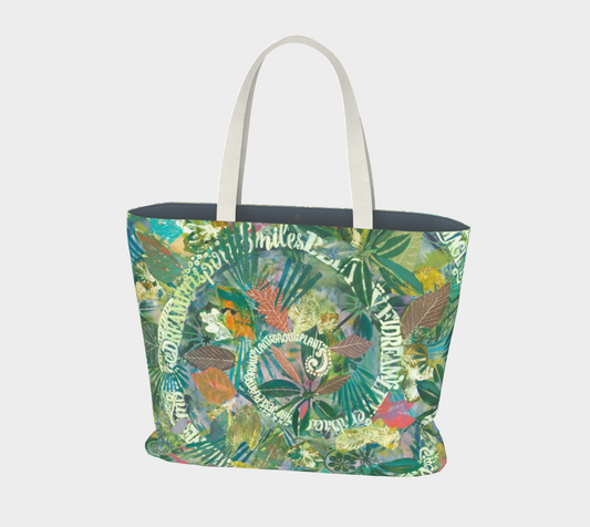 DREAM WEAVER Large Tote Bag, lined