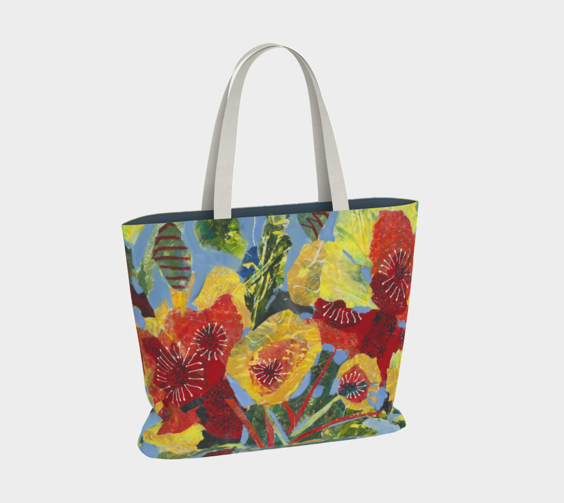 IN THE LIMELIGHT Large Tote Bag, lined