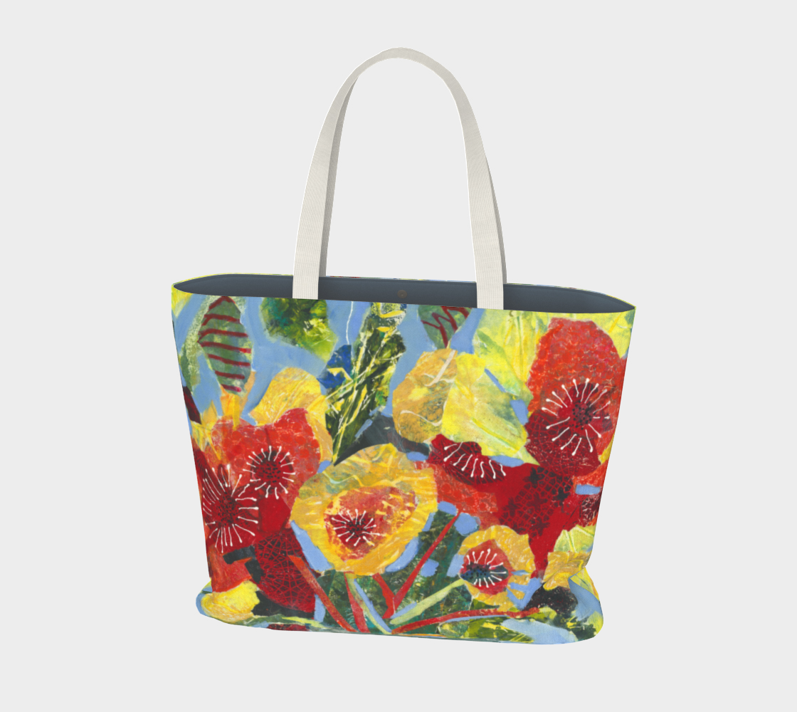 IN THE LIMELIGHT Large Tote Bag, lined