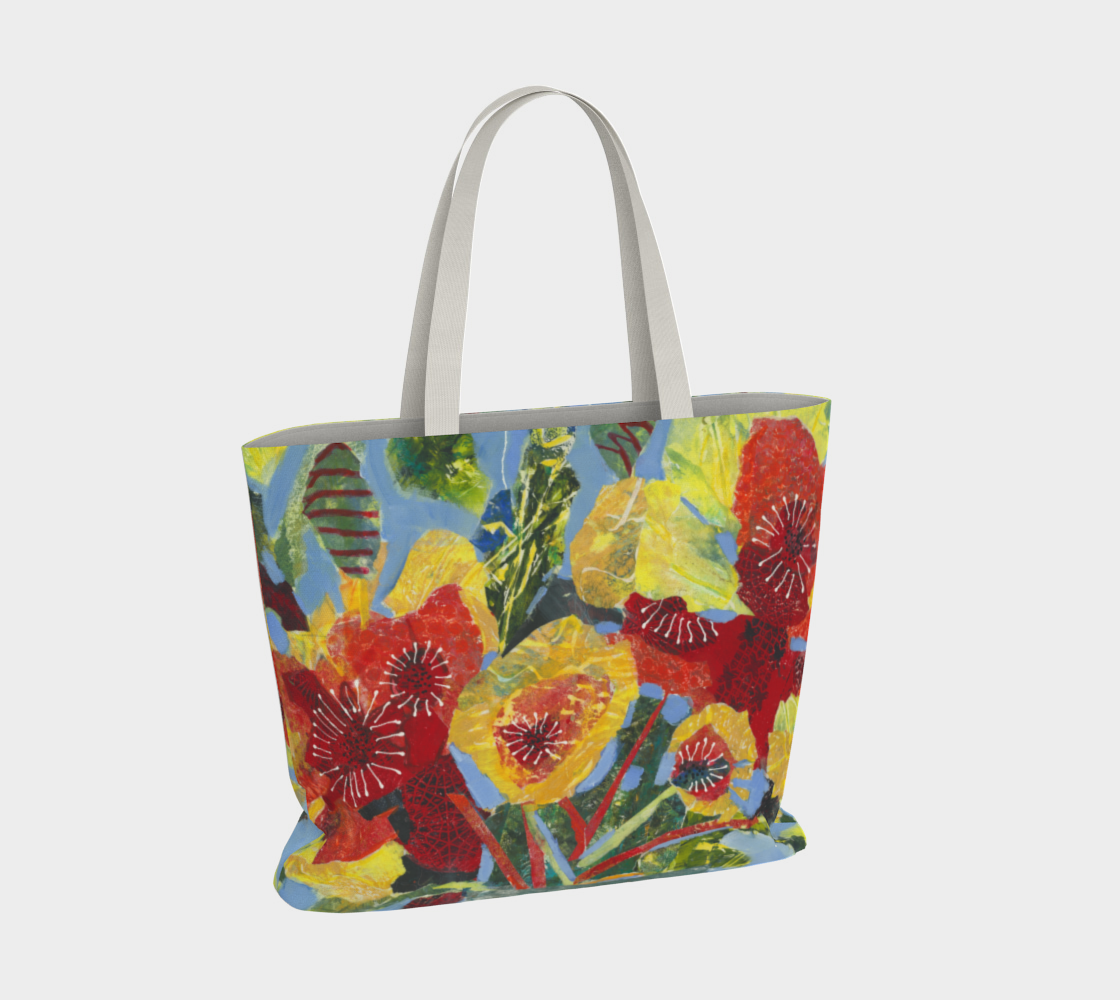 IN THE LIMELIGHT Large Tote Bag, lined