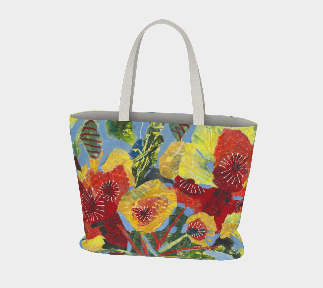 IN THE LIMELIGHT Large Tote Bag, lined