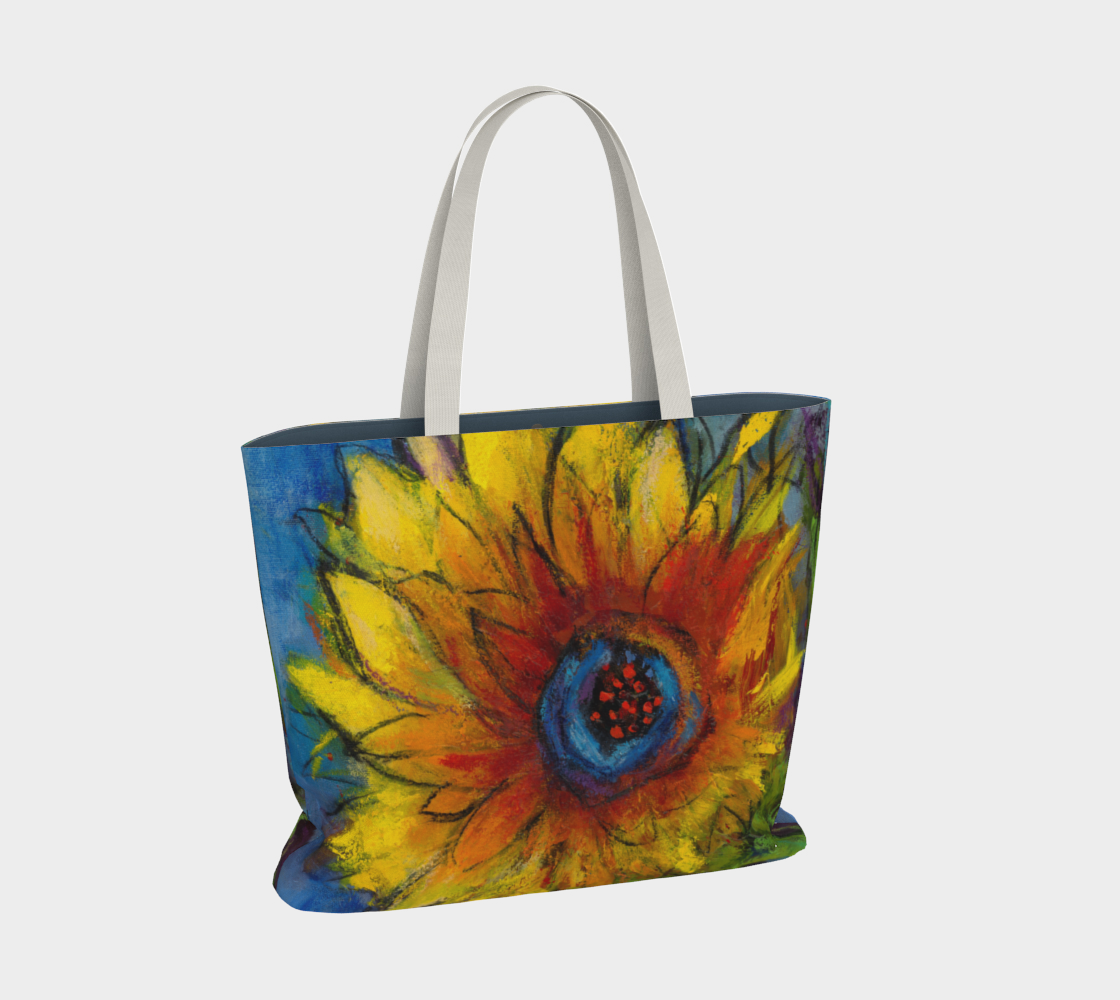 SUNNIES Large Tote Bag, lined