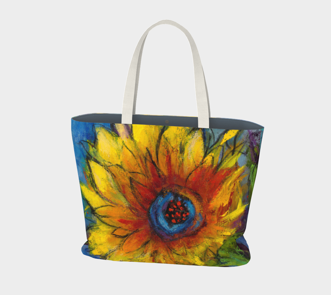 SUNNIES Large Tote Bag, lined