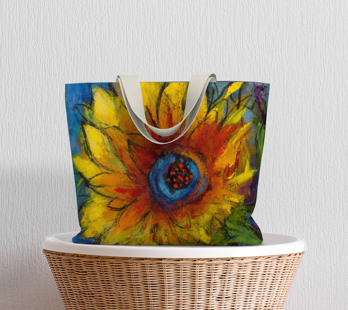 SUNNIES Large Tote Bag, lined