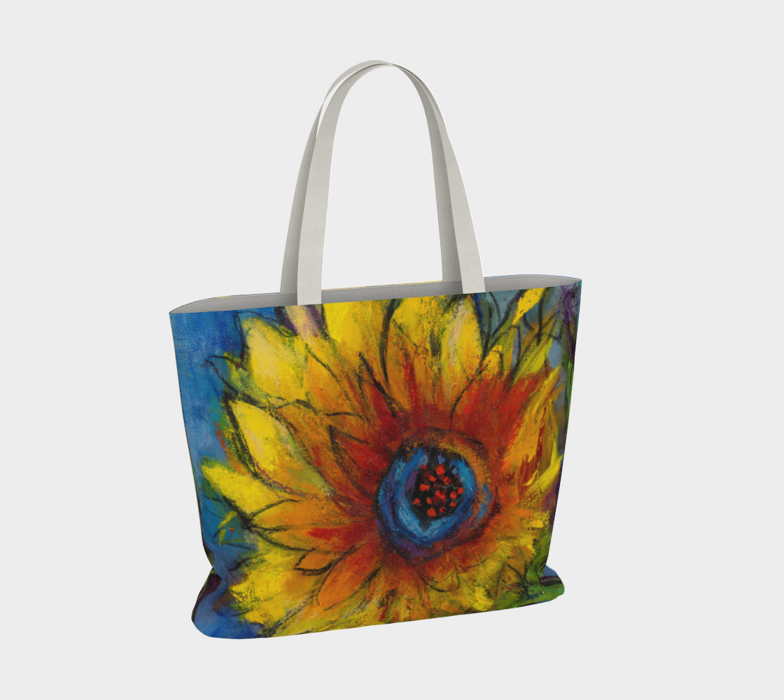 SUNNIES Large Tote Bag, lined