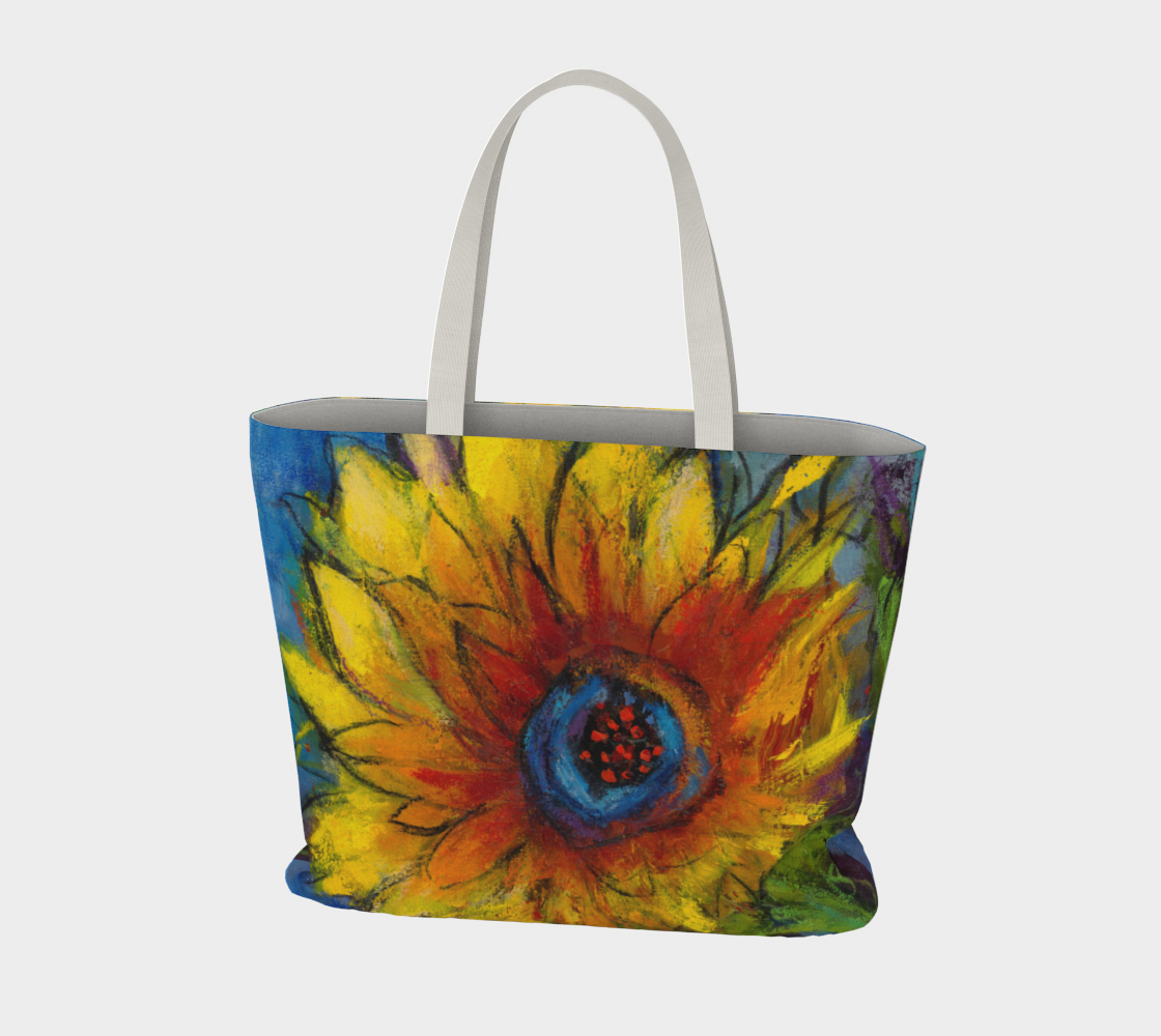 SUNNIES Large Tote Bag, lined