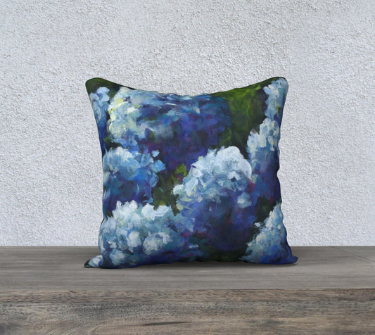 BLUE MOON       Pillow Cover 18" x 18"