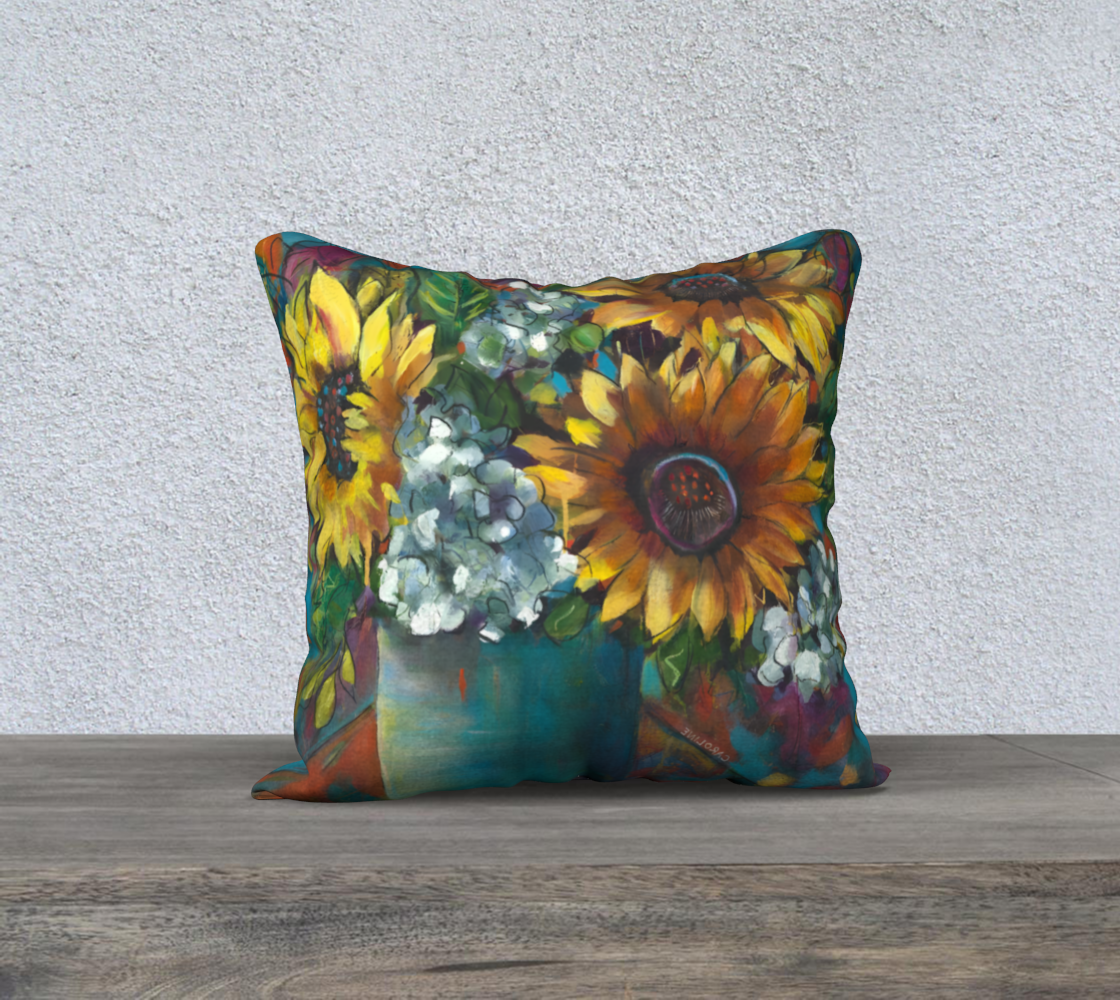SUNBURST Pillow Cover 18" x 18"