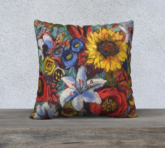 EASY DOES IT Pillow Cover 22" x 22"