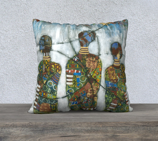 GREAT CIRCLES  Pillow Cover 22" x 22"