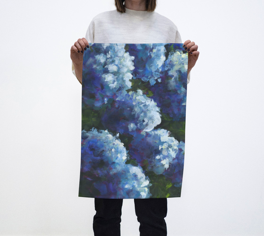 BLUE MOON Tea Towel