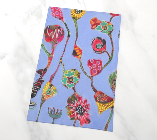 DANCING QUEEN Tea Towel; Organic Cotton, Hemp