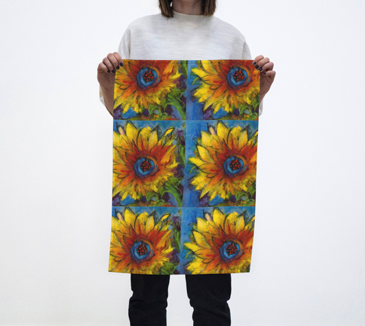 SUNNIES Tea Towel. Organic cotton; hemp.