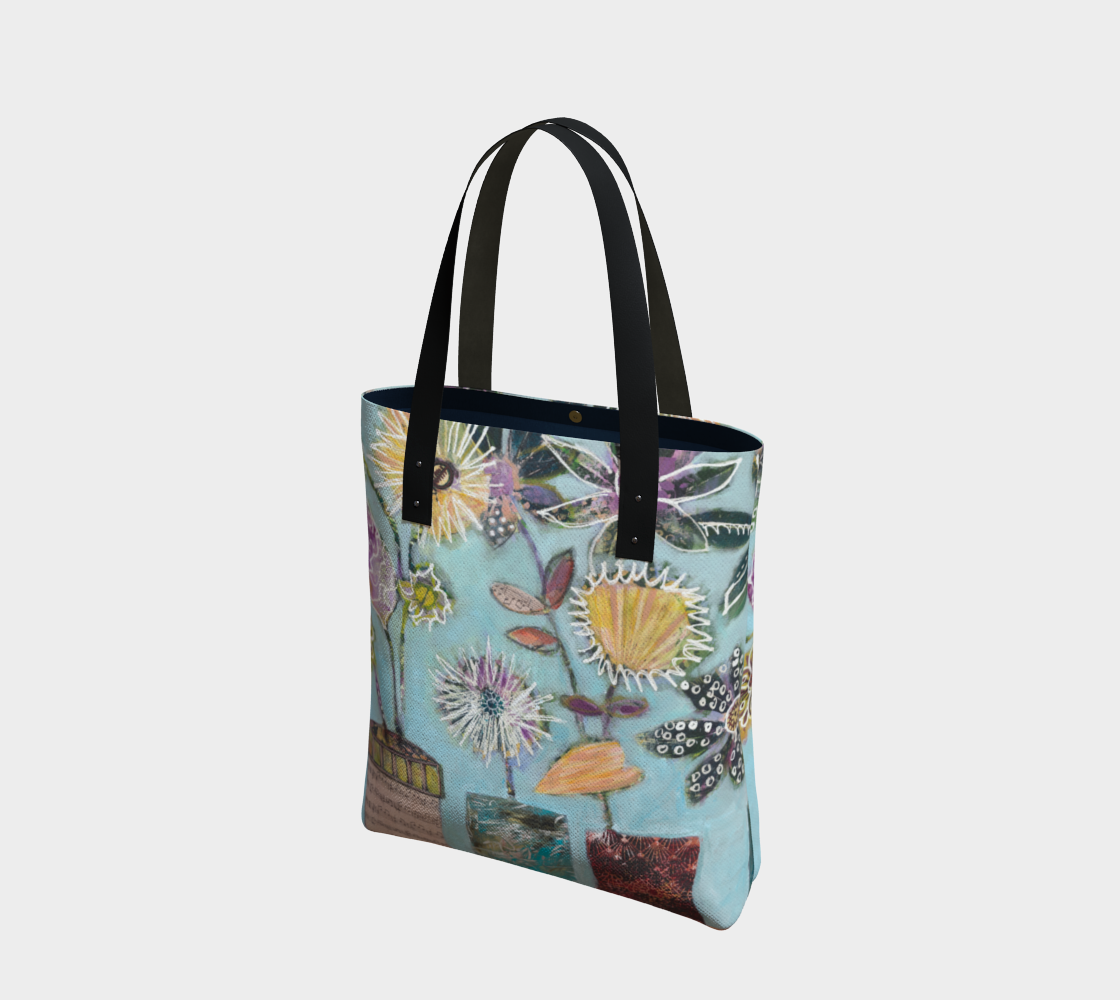 WHIRL-A-GIG  Tote Bag, Lined