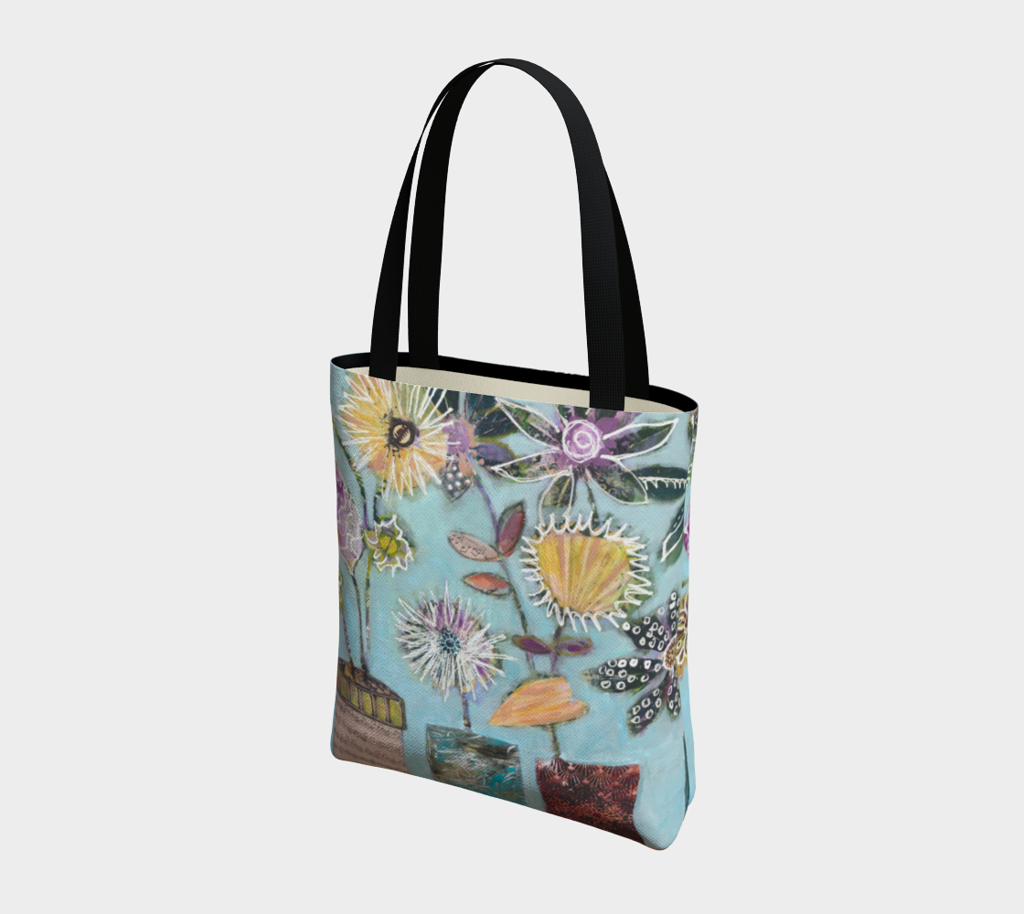WHIRL-A-GIG  Tote Bag, Lined