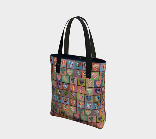 ALL MY HEARTS! Tote Bag, lined
